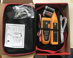 806r Cable tester and finder cable tacker