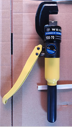 YQK70 Manual Hydraulic Plier 4 to 70mm2