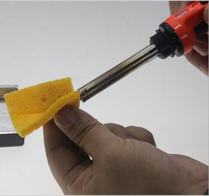 vegetal sponge for cleaning soldering iron tips